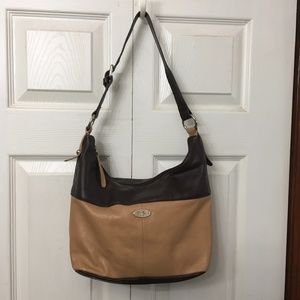 Aurielle Leather Shoulder Bag